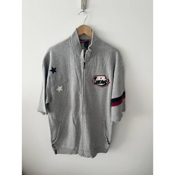 Rocawear Other - Rocawear Vintage Full-Zip Short Sleeve Sweatshirt Size L